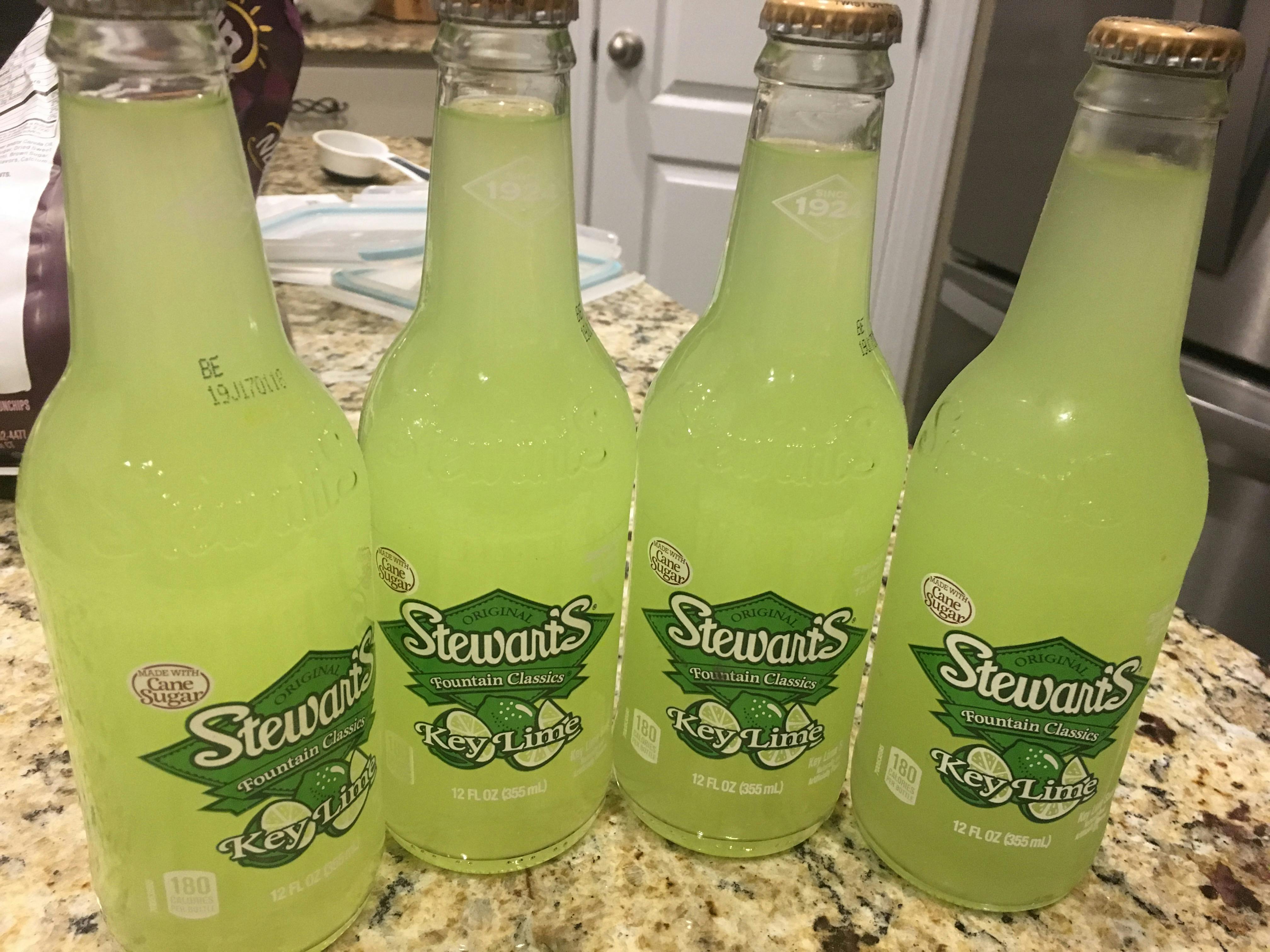 Stewart's Key Lime Soda
